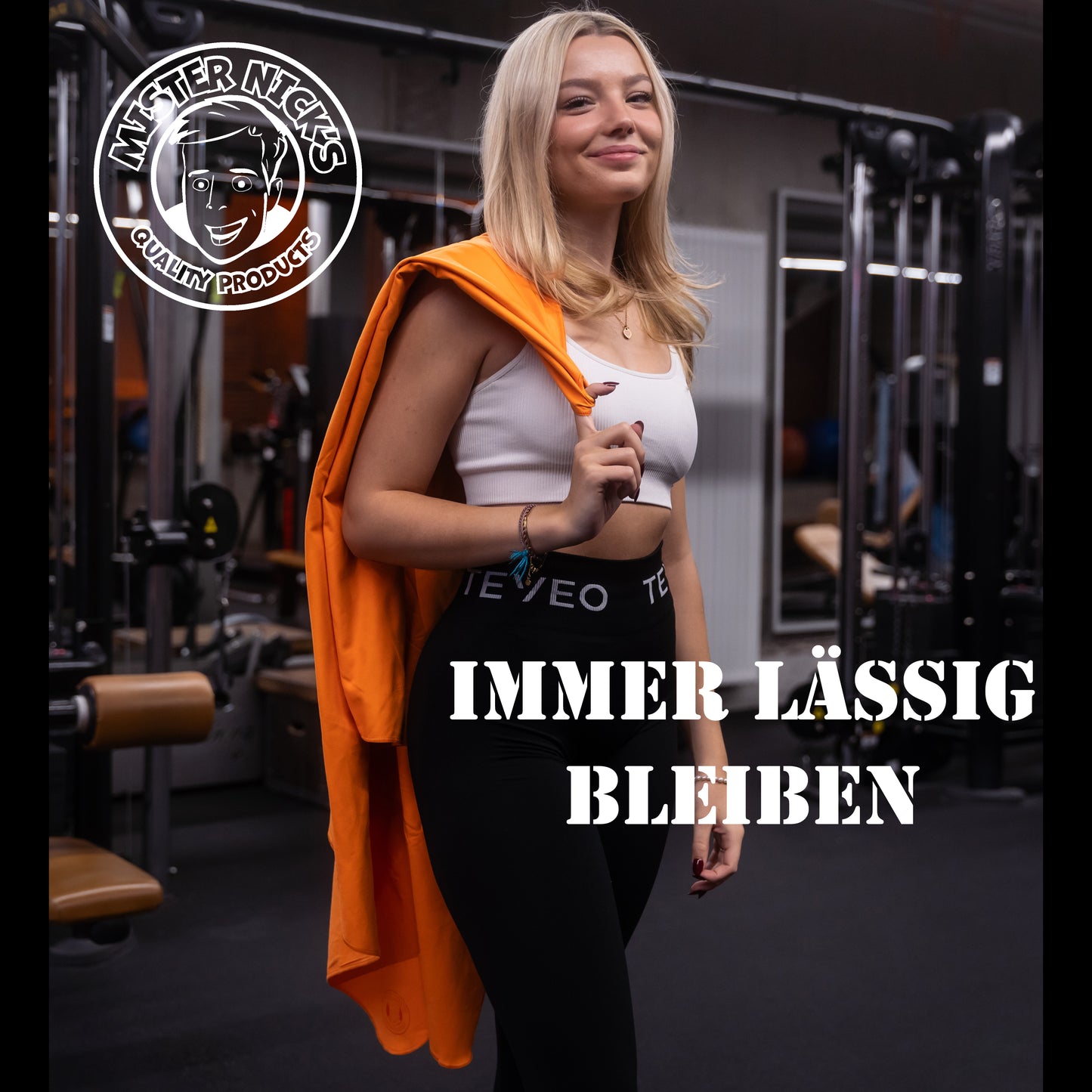 Mister Nick's Sport Handtuch - kompakt, leicht, 190 x 80cm, mit Tasche