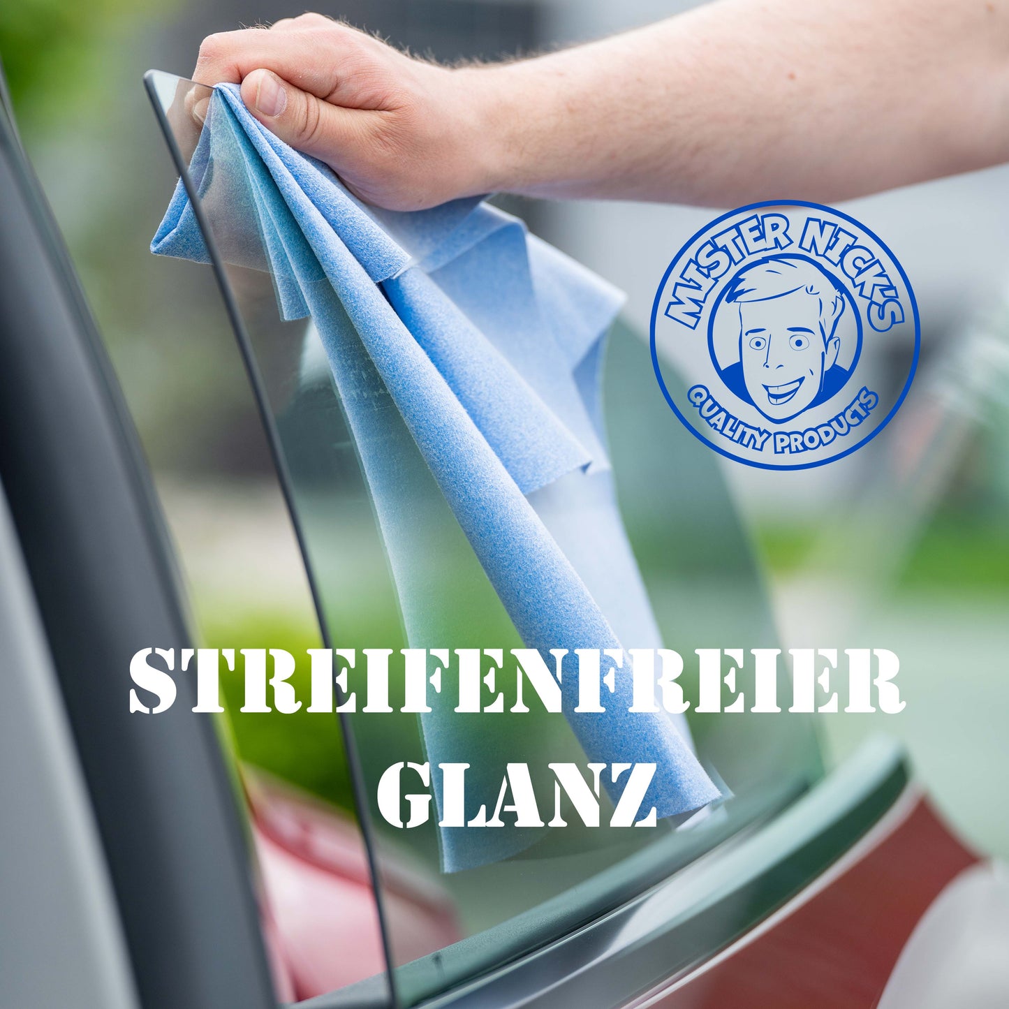 Mister Nick's Auto- & Fensterleder aus Mikrofaser XXL, 2er - 48 x 58cm